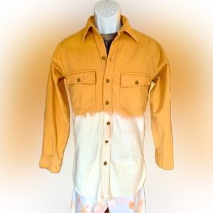 🌲SOLD 🪵 LLBean Chamois upcycled with RevDye dip, Woman’s S